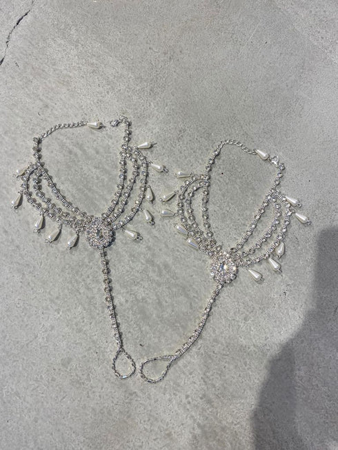 İNCİ TAŞLI AYAK ŞAHMERANI